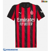 Fotballdrakt Dame AC Milan Strahinja Pavlovic #31 Hjemmedrakt 2025-26 Kortermet